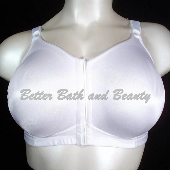 38C Playtex Sensationally Sleek Wire Free Bra White NWOT - Picture 5 of 7
